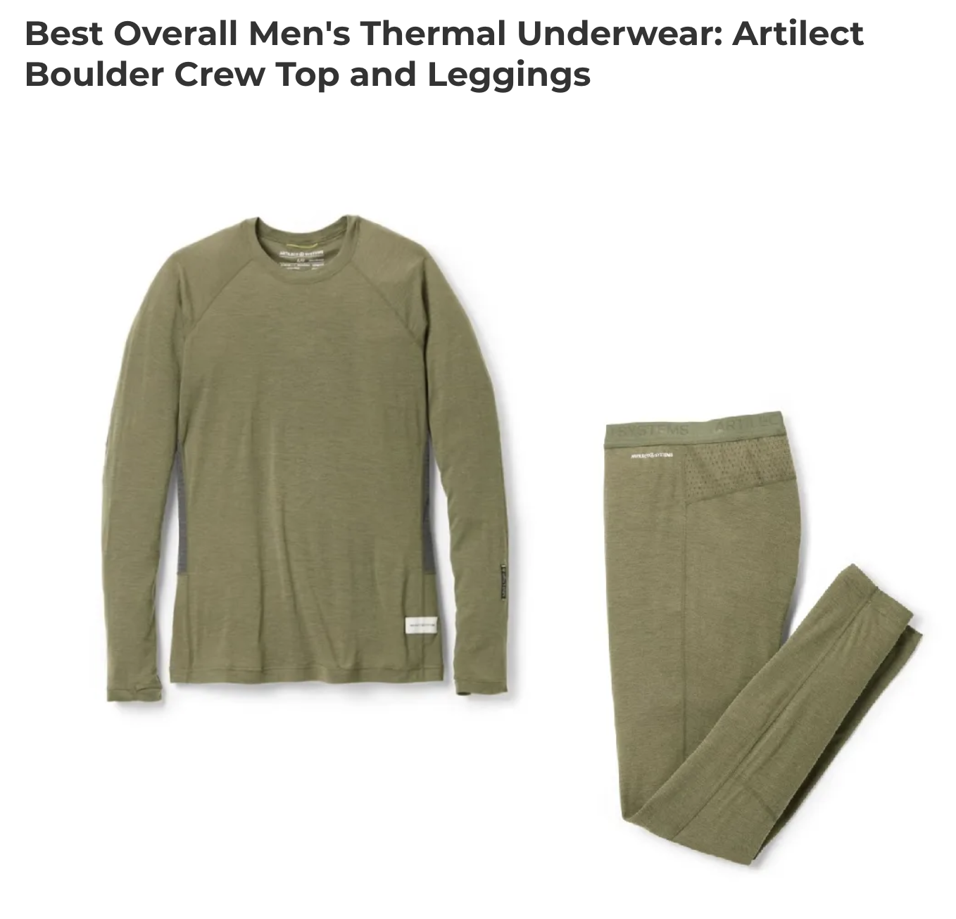 Artilect The Best Thermal Underwear of 2024 for Men Adventure Marketing Group